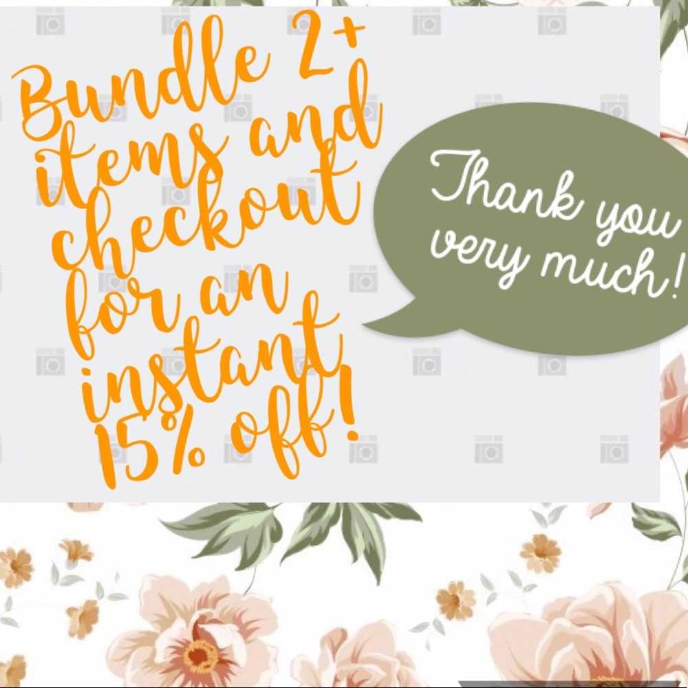 Bundle, checkout, and save!